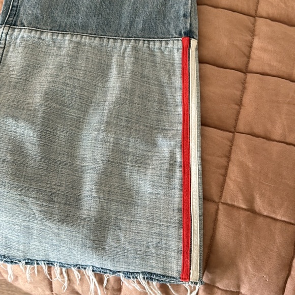 P.E Nation Denim Wide Leg High Waist Jeans 28 NWOT - Picture 3 of 7